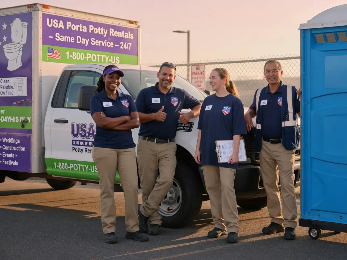 Porta Potty Rental company in Clearwater Beach, FL